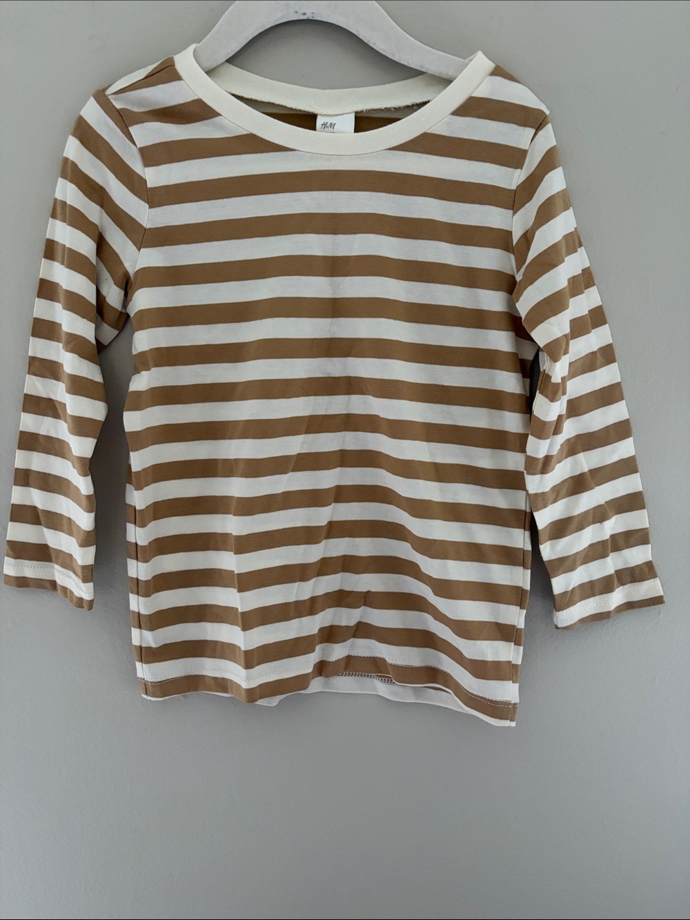 H&M Striped Long Sleeve Top 2T